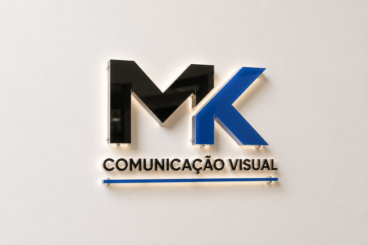 Letra Caixa MK Comunicação Visual
