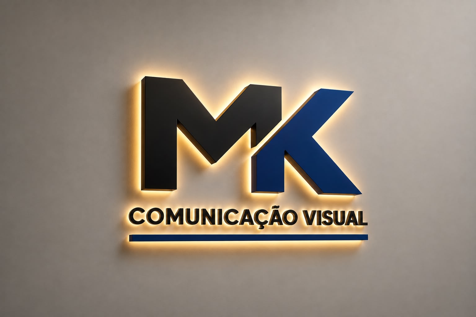 Letra Caixa MK Comunicação Visual